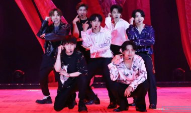 Broadcast of BTS-Permission To Dance On Stage Live Concert at Avenues Bahrain