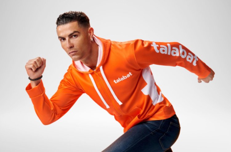 Talabat's partnership with Cristiano Ronaldo, we're loving the energy!