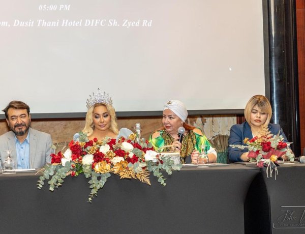 Veronica Huseynli, Mrs. Universe of UAE announced her own pageant with the title ‘women of the universe’  & ‘Mrs lady of Universe’
