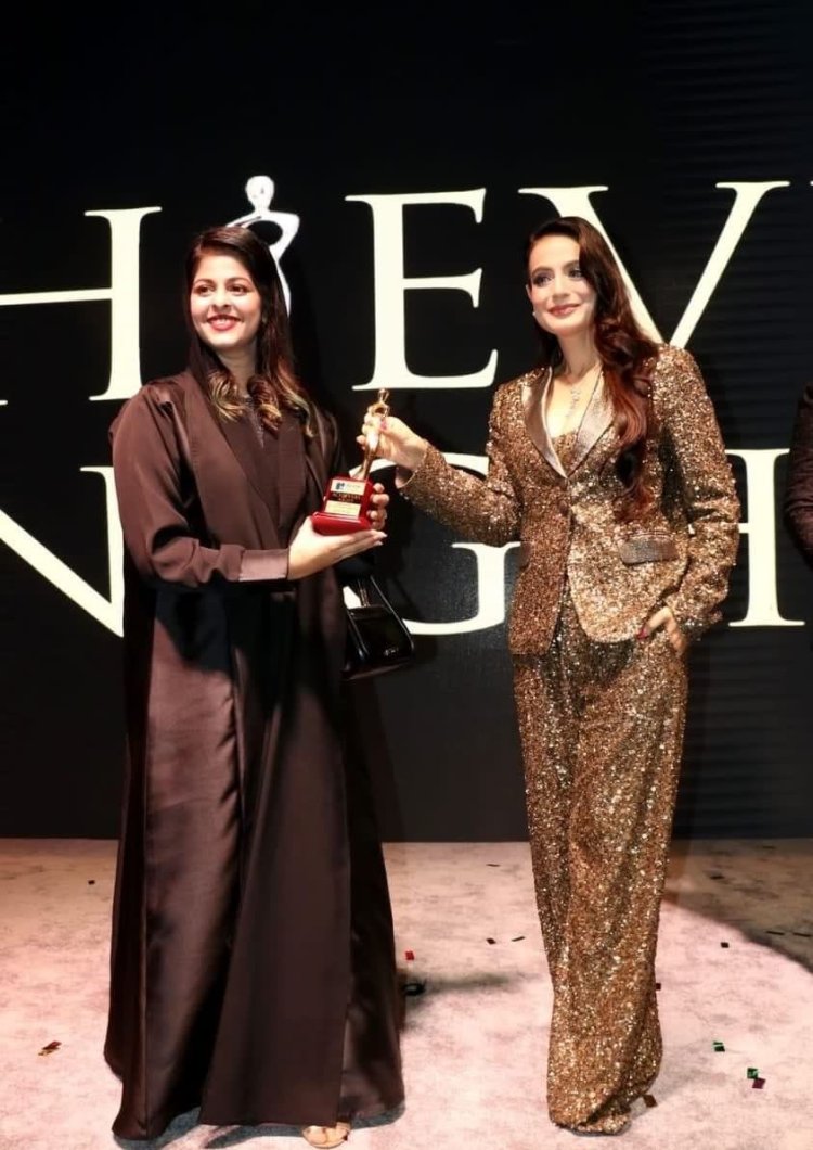 TikToker influencer Sayeda Shifa won an award as the Best Female KSA Influencer Award in 2022.