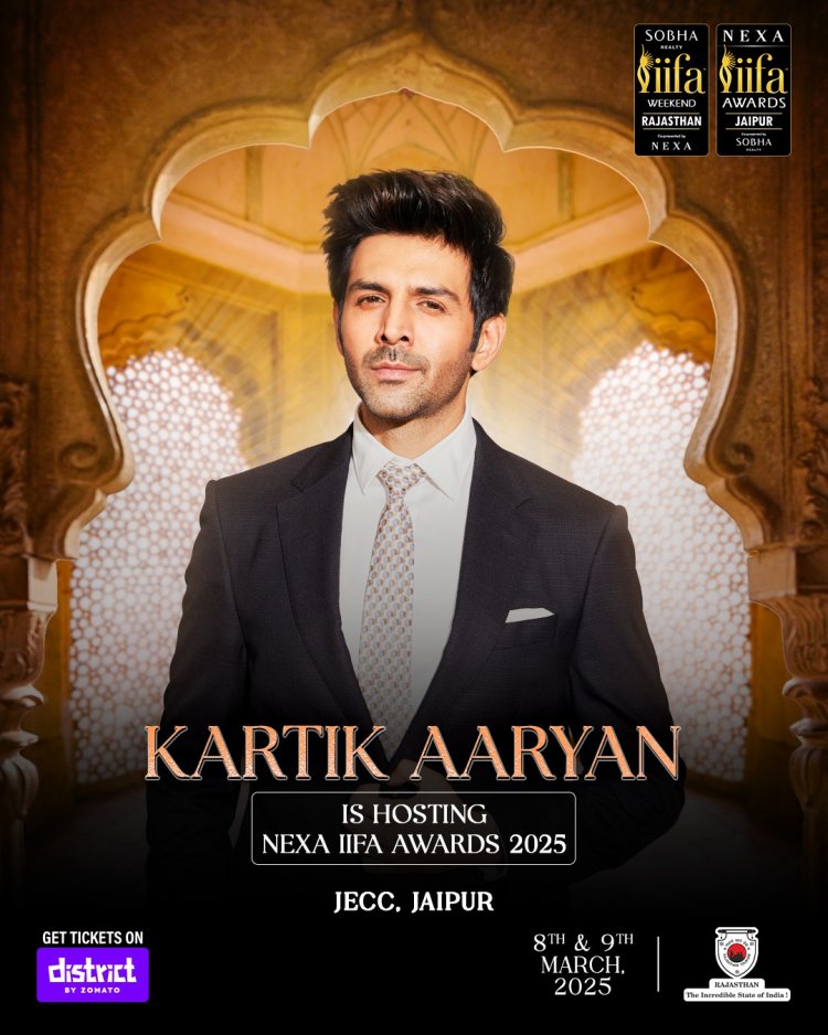 Kartik Aaryan Excited to Host IIFA’s Historic 25th Edition in Jaipur