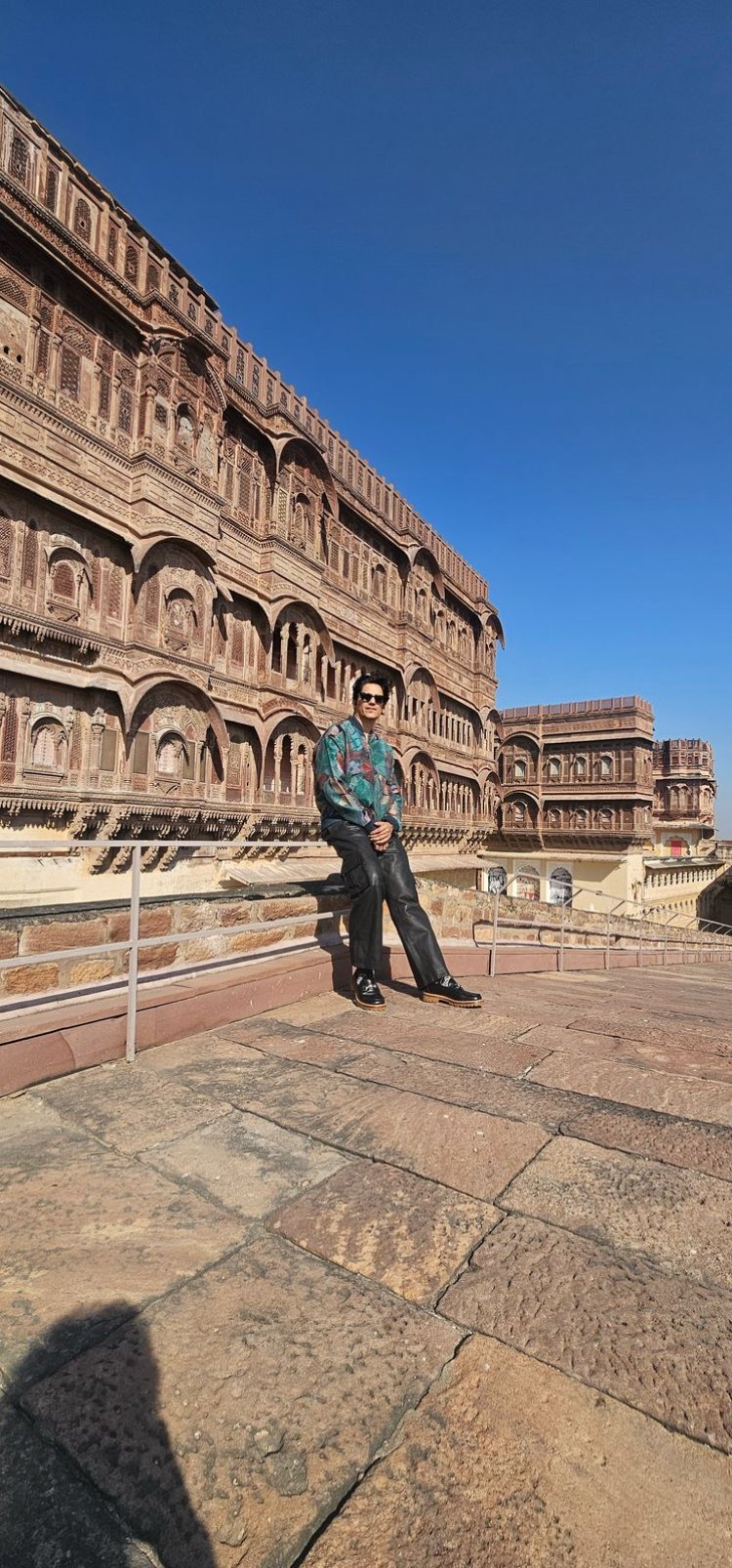 Sobha Realty IIFA Digital Awards Host Vijay Varma SPOTTED IN Jodhpur, Rajasthan AHEAD OF IIFA 2025