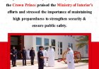 HRH Prince Salman Visits Special Security Force Command, Commends Efforts to Safeguard Bahrain’s Security