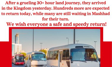 First Group of Stranded Bahrainis Return Home from Mashhad After Grueling 30+ Hour Journey