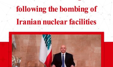 Lebanese President Voices Concern Over Regional Escalation After Strikes on Iranian Nuclear Sites