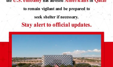 U.S. Embassy in Qatar Issues Security Advisory Amid Rising Iran–Israel Tensions