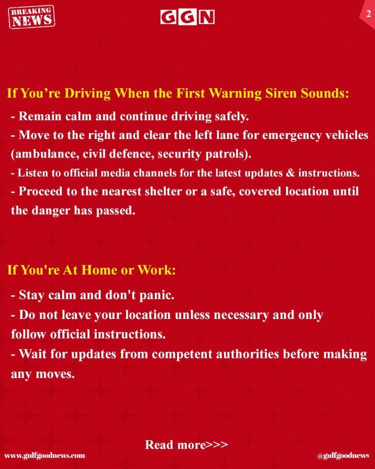 Bahrain Emergency Alert: Safety Instructions Issued Amid Ongoing Crisis
