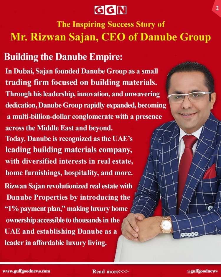 Rizwan Sajan: From Street Vendor to Real Estate Tycoon – The Man Behind Danube Group