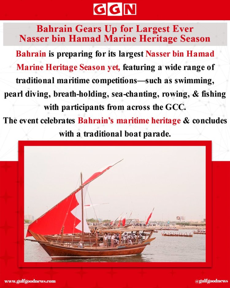 Bahrain Gears Up for Largest Nasser bin Hamad Marine Heritage Season