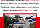 Dubai's Flying Taxi Revolution Set for Takeoff in 2026