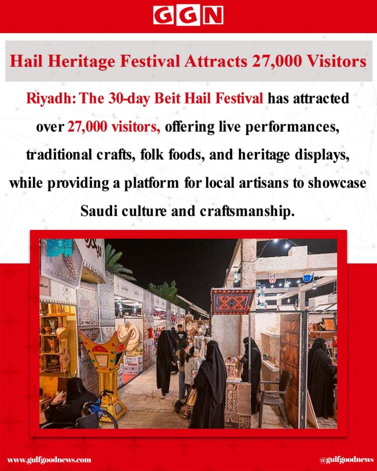 Beit Hail Festival Draws Over 27,000 Visitors with Rich Cultural Offerings