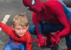 Spidey meets his little fan: Tom Holland lifts child during bts of brand new day