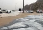 Hail and Torrential Rain Hammer Saudi Arabia, Triggering Flash Flood Alerts