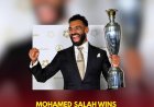 Mohamed Salah Wins PFA Player of the Year for Historic Third Time