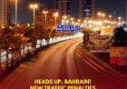 Bahrain Set to Enforce New Traffic Penalties Starting Friday, August 22