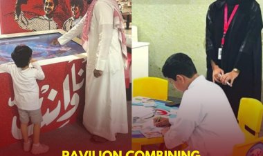 Pavilion Blending Education and Fun Set Up for Children