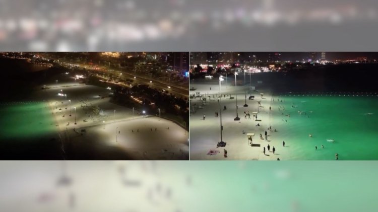 Night Beach Opens on Abu Dhabi Corniche, Offering Safe Swimming and Sports After Sunset