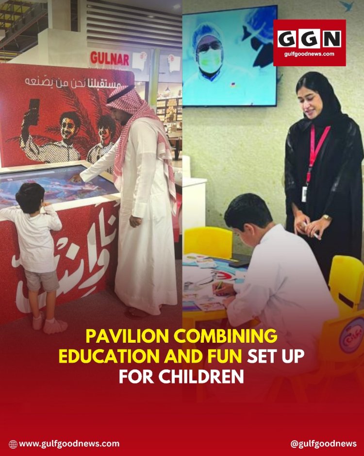 Pavilion Blending Education and Fun Set Up for Children
