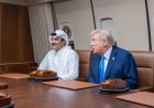 Trump Hails Qatar as ‘Great Ally’ During Brief Stop in Doha