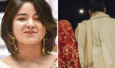 Former 'Dangal' Actor Zaira Wasim Gets Married, Shares Intimate Nikaah Photos