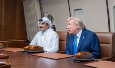 Trump Hails Qatar as ‘Great Ally’ During Brief Stop in Doha