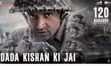 Dada Kishan Ki Jai Anthem from 120 Bahadur Unveiled in Lucknow — A Tribute to India’s Bravest