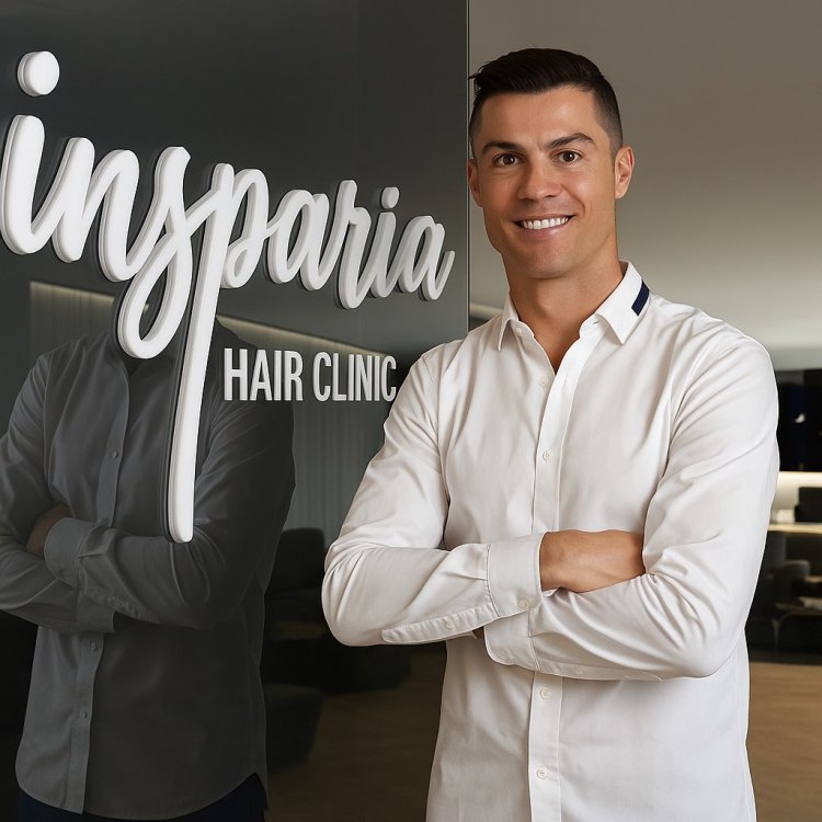 cristiano ronaldo opens insparia hair clinic in riyadh, calls saudi arabia his second home