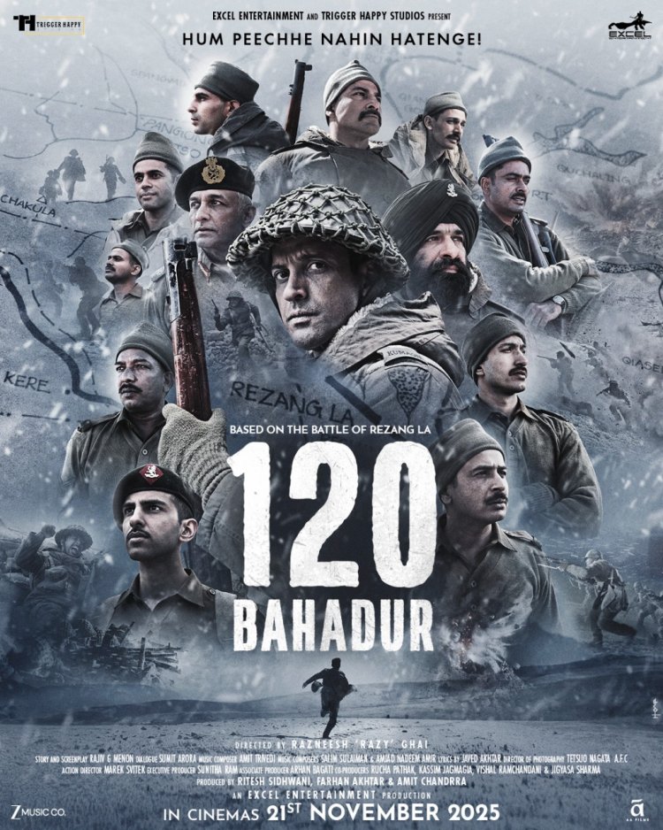Courage, camaraderie, and sacrifice—‘120 Bahadur’ brings the heroism of the Battle of Rezang La to the big screen