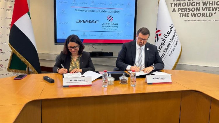 Abu Dhabi University Partners with DAMAC Group to Bridge Academia and Industry