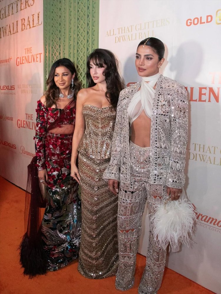 Priyanka Chopra, Nora Fatehi and Celebrities Shine at Star-Studded Diwali Ball in New York