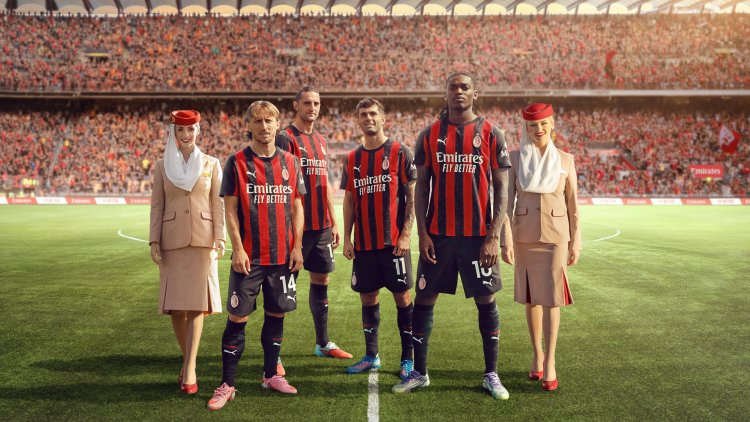 Emirates Renews Historic Partnership with AC Milan as Principal and Jersey Sponsor