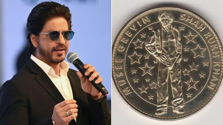 Shah Rukh Khan Honoured in Paris: Name Engraved on Gold Coin at Museum Celebrating Global Cinema Legends