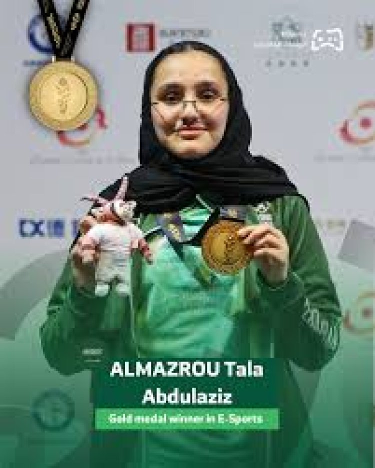 Saudi Woman Makes Esports History With Gold Medal at Asian Youth Games