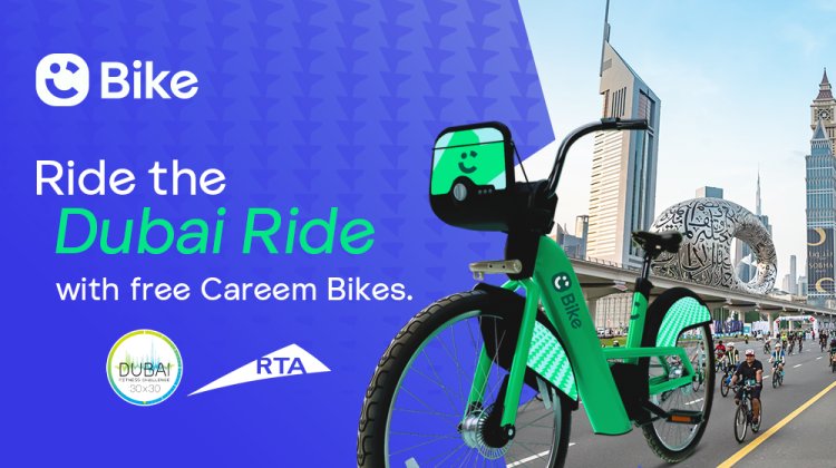 Free Careem Bike Rentals for All Dubai Ride Participants This Year