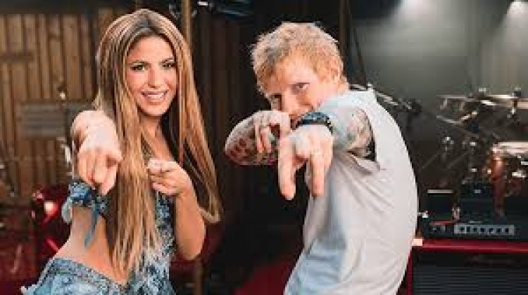 Ed Sheeran and Shakira Unite for Electrifying Collaboration:  A Modern Twist to “Hips Don’t Lie”
