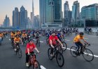 Thousands Cycle Down Sheikh Zayed Road for Dubai Ride 2025