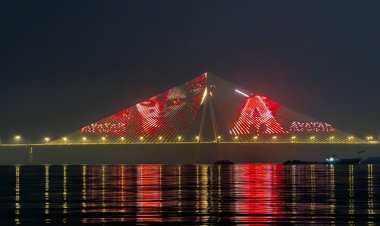 Bandra-Worli Sea Link Glows Blue for Avatar: Fire and Ash, Not Bioluminescence
