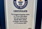 Riyadh Metro Sets Guinness World Record as Longest Driverless Metro