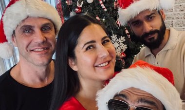 Katrina Kaif shares first photo after welcoming baby boy, celebrates Christmas with Vicky Kaushal and family