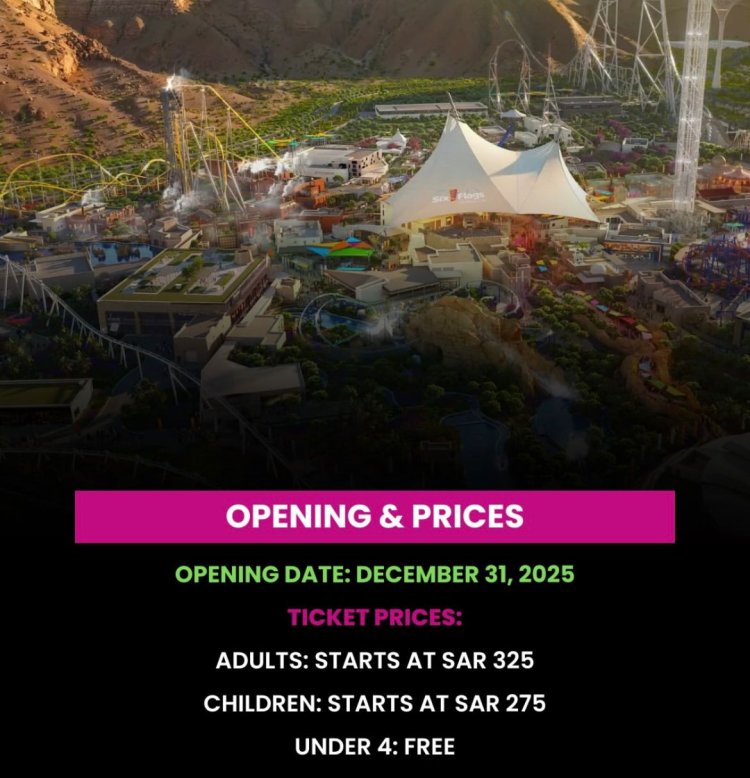 Saudi Arabia Prepares to Launch the World’s Most Extreme Theme Park