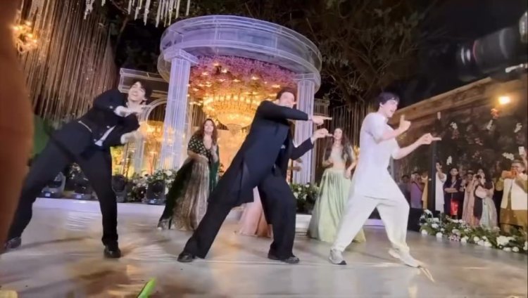 Hrithik Roshan’s sangeet dance with sons goes viral, fans call it a perfect family moment