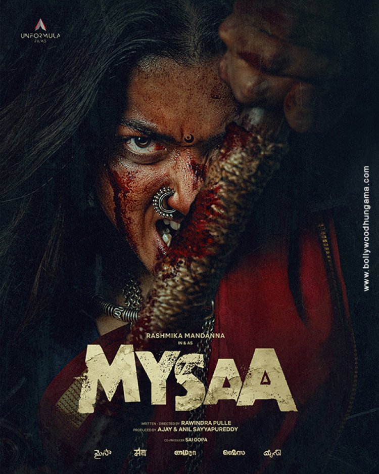 Rashmika Mandanna stuns in intense teaser of Hindi film Mysaa