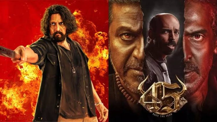 Sandalwood box office clash: Kiccha Sudeep’s Mark takes on multi-starrer 45