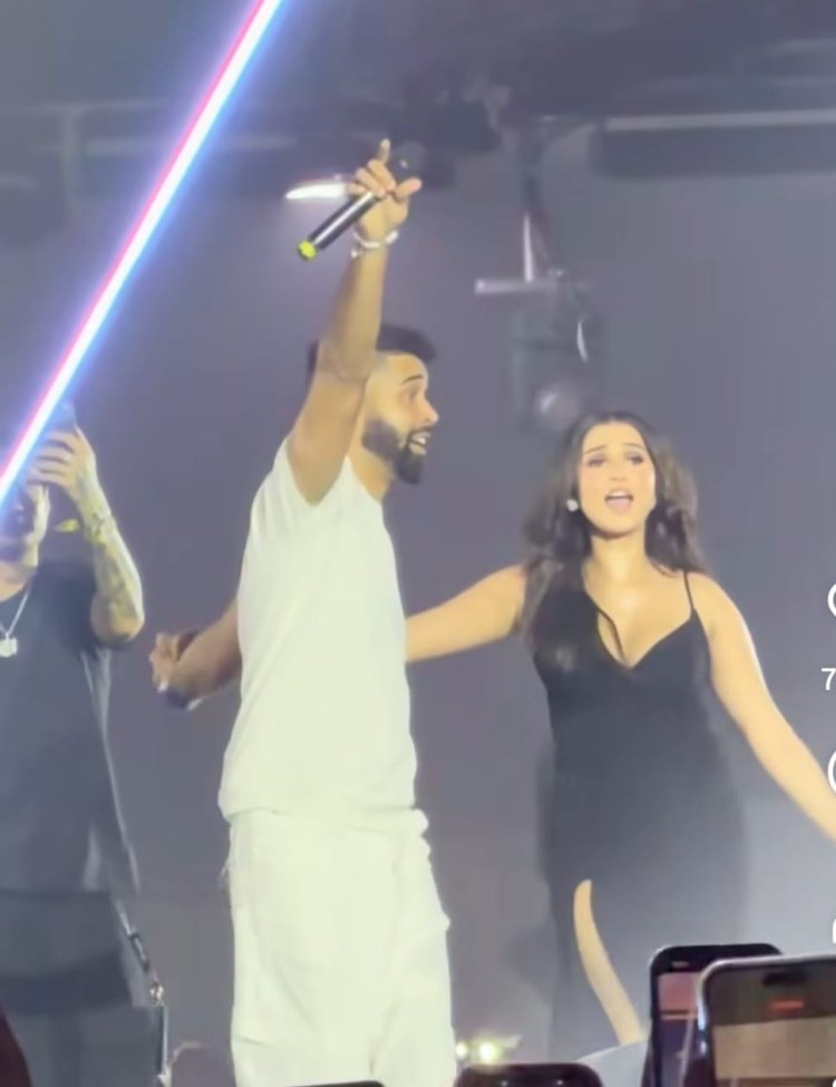 Tara Sutaria’s Surprise Appearance at AP Dhillon’s India Tour Goes Viral