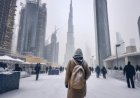Snow in Dubai? Sheikh Hamdan’s White-Covered Skyline Photo Goes Viral Amid Cold Snap
