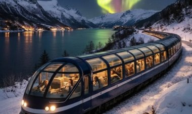 Norway launches world’s first panoramic night train designed for Northern Lights viewing