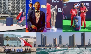 Bahrain Hosts ICC Men’s T20 World Cup Trophy Tour as Angelo Mathews Joins Celebrations