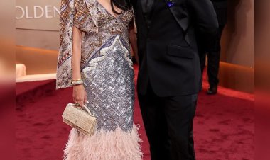 Rohan Oza and Shaheen Patel Oza make Golden Globes appearance at 83rd annual ceremony