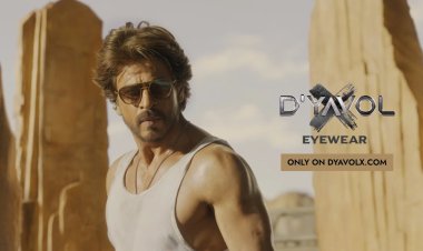 Shah Rukh Khan Launches Luxury Eyewear Collection for Aryan Khan’s D’YAVOL X