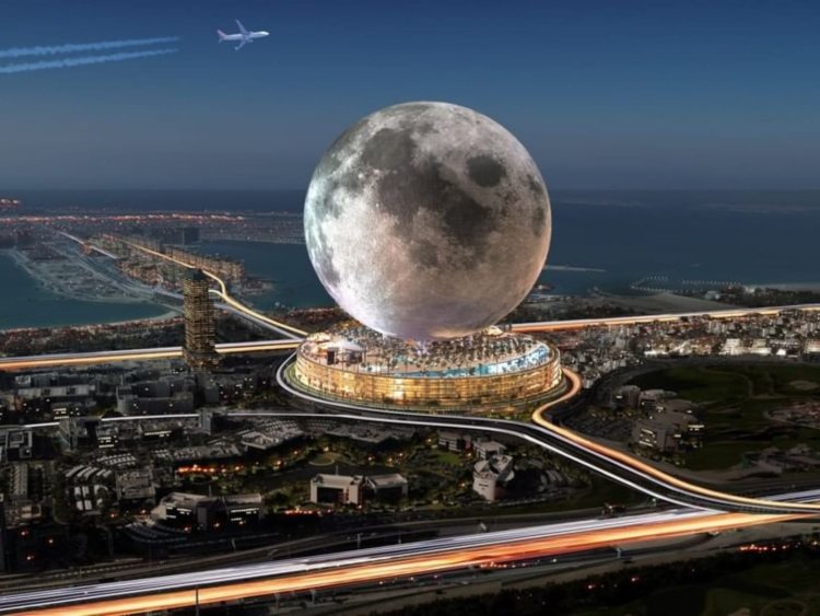 Dubai’s moon-shaped mega resort moves closer to reality, promising a lunar experience on Earth